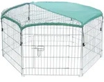 TRIXIE natura Netz / Sonnenschutz f&uuml;r natura Freilaufgehege, &Oslash; 126 x 58 cm
