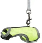 TRIXIE Softgeschirr mit Leine, Ratten, 12&ndash;18 cm, 1,20 m