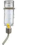 TRIXIE Tr&auml;nke mit Spannfeder / Nut und Drahthalter, Glas, 125 ml