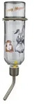 TRIXIE Tr&auml;nke Honey&Hopper, Spannfeder / Drahthalter, Glas, 500 ml