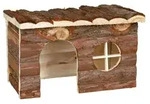 TRIXIE Haus Jerrik, Degus, Rindenholz, 28 x 16 x 18 cm
