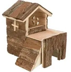 TRIXIE Haus Bjork, M&auml;use, Rindenholz, 15 x 15 x 16 cm