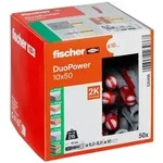 fischer Allzweckd&uuml;bel DuoPower 10 x 50, 50 St&uuml;ck