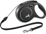 flexi New CLASSIC, Seil, M: 8 m, schwarz