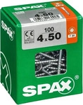SPAX 4191010400507, SPAX Universalschraube, Teilgewinde, Senkkopf, T-STAR plus...