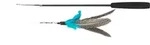 TRIXIE Teleskop-Spielangel mit 2 Spielzeugen, Fiberglas, 40&ndash;98 cm