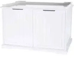 TRIXIE Katzenhaus für Katzentoilette XL, MDF, 75 x 51 x 53 cm, weiß TRIXIE Katzenhaus für Katzentoilette XL, MDF, 75 x 51 x 53 cm, weiß