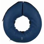 TRIXIE Schutzkragen, aufblasbar, S: 24&ndash;31 cm / 9,5 cm, blau