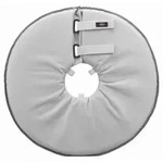 TRIXIE Schutzkragen, Polyester / Schaumstoff, M: 38&ndash;42 cm / 21,5 cm, grau