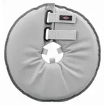 TRIXIE Schutzkragen, Polyester / Schaumstoff, XS: 23&ndash;27 cm / 13 cm, grau