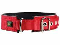 DOG SPORT 64114, DOG SPORT HUNTER Halsband Neopren Reflect L-XL (65), rot/schwarz