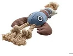 HUNTER Hundespielzeug Canvas Sansibar Rantum Hummer 21 cm (43 cm Gesamtl&auml;nge)