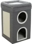 TRIXIE Cat Tower Saul, 64 cm, grau