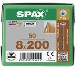 SPAX HI.FORCE, Holzbauschraube, Teilgewinde, Tellerkopf, T-STAR plus T40, 4CUT, ...