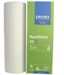 ERFURT Rauhfaser Tapete 32 Pro, elegante Struktur, 125 x 0,75 m, ausreichend f&uuml;r...