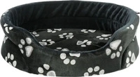 TRIXIE 36637, TRIXIE Bett Jimmy, oval, 110 x 95 cm, schwarz