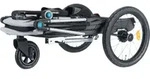 TRIXIE Fahrrad-Anh&auml;nger, Schnell-Falt-Funktion, L: 74 x 95 x 103 / 143 cm, grau