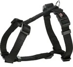 TRIXIE Premium H-Geschirr, L: 60&ndash;87 cm / 25 mm, schwarz
