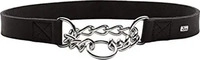 DOG SPORT 68290, DOG SPORT HUNTER Halsung mit Kette Aalborg L (max. 55 cm), schwarz