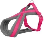 TRIXIE Premium Touren-Geschirr, L&ndash;XL: 70&ndash;110 cm / 25 mm, fuchsia