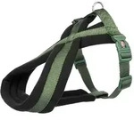 TRIXIE Premium Touren-Geschirr, L&ndash;XL: 70&ndash;110 cm / 25 mm, waldgr&uuml;n