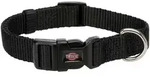 TRIXIE Premium Halsband, S: 25&ndash;40 cm / 15 mm, schwarz