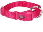 TRIXIE Premium Halsband, S&ndash;M: 30&ndash;45 cm / 15 mm, fuchsia