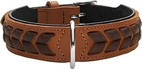 DOG SPORT 68556, DOG SPORT HUNTER Halsband El Paso M (55), cognac/schwarz