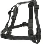 TRIXIE Trainingsgeschirr Lead'n'Walk Soft, L&ndash;XL: 65&ndash;105 cm / 25 mm, schwarz