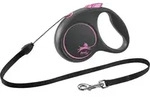 flexi BLACK DESIGN, Seil, S: 5 m, pink