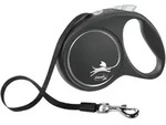 flexi BLACK DESIGN, Gurt, L: 5 m, schwarz