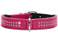 DOG SPORT 63636, DOG SPORT HUNTER Halsband Diamond Petit S (42), pink/schwarz