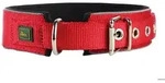 HUNTER Halsband Neopren Reflect L (60), rot/schwarz
