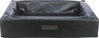 TRIXIE 38300, TRIXIE Vital Bett Remo, eckig, Kunstleder, 90 x 70 cm, schwarz