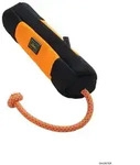 HUNTER Trainer Snack Dummy mit Seil, orange/schwarz 20 cm (34 cm Gesamtl&auml;nge)