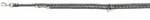 TRIXIE Cavo V-Leine, L&ndash;XL: 2,00 m / &Oslash; 18 mm, grafit