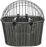 TRIXIE Front-Fahrradkorb, 44 x 34 x 41 cm, anthrazit