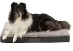 TRIXIE 36415, TRIXIE Vital Matratze Bendson, 100 x 65 cm, dunkelgrau / hellgrau