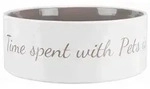 TRIXIE Napf Pet's Home, Keramik, 0,3 l / &Oslash; 12 cm, creme / taupe