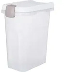 TRIXIE Tonne, luftdicht verschlie&szlig;bar, Kunststoff, 15 l / 22 x 41 x 33 cm,...