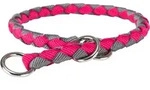 TRIXIE Cavo Zug-Stopp-Halsband, S: 25&ndash;31 cm / &Oslash; 12 mm, fuchsia / grafit