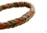 HUNTER Halsband Solid Education Duo S (45), cognac/oliv