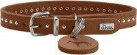 DOG SPORT 69505, DOG SPORT HUNTER Halsband Aalborg Style XXS-XS (27), cognac