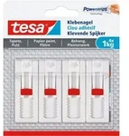 tesa Klebenagel f&uuml;r Tapete und Putz, verstellbar, 4 x 1 kg