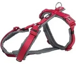 TRIXIE Premium Trekking Geschirr, S&ndash;M: 44&ndash;53 cm / 20 mm, rot / grafit
