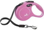 flexi New CLASSIC, Gurt, XS: 3 m, pink