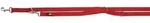 TRIXIE Premium V-Leine, L&ndash;XL: 2,00 m / 25 mm, rot