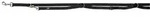 TRIXIE Premium V-Leine, extra lang, M&ndash;L: 3,00 m / 20 mm, schwarz