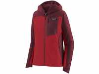 Patagonia W's R1 CrossStrata Hoody - Touring Red - L