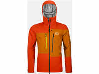Ortovox 3L Deep Shell Jacket M - Hot Orange - S